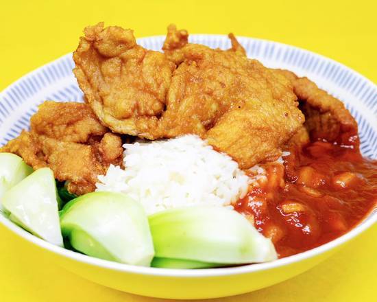 Pork Chop Rice 猪扒饭